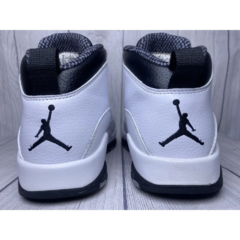 Authentic Men's Size 8 Nike Air Jordan X‎ 10 Retro 2025 Steel HJ6779-104 Worn 1X